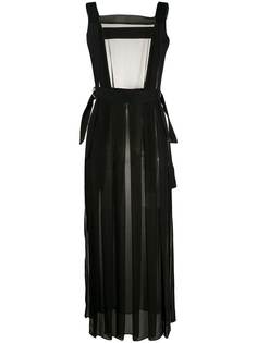 McQ Alexander McQueen полупрозрачное платье