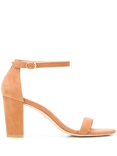 Stuart Weitzman босоножки Nearly Nude с открытым носком