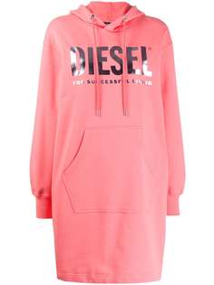 Diesel платье-свитер с логотипом