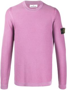 Stone Island джемпер с нашивкой-логотипом