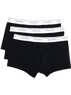Dsquared2 комплект из 3 боксеров с логотипом
