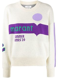 Isabel Marant Étoile худи с логотипом и эффектом потертости