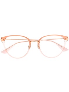 Dior Eyewear DIOR EYEWEAR DIORLINE2 35J PINK Leather/Fur/Exotic Skins->Leather