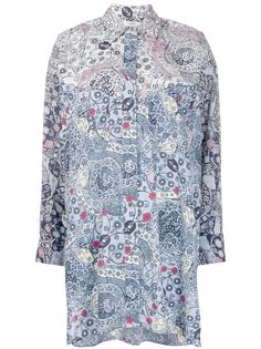 Isabel Marant Étoile рубашка Ussay с цветочным принтом
