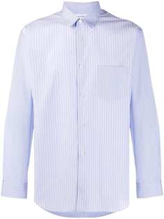 Comme Des Garçons Shirt полосатая рубашка с длинными рукавами