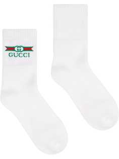 Gucci носки с логотипом