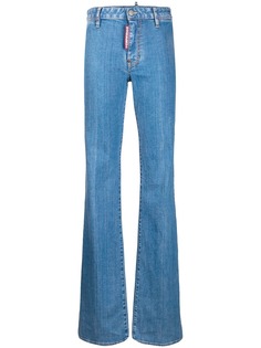 Dsquared2 расклешенные джинсы
