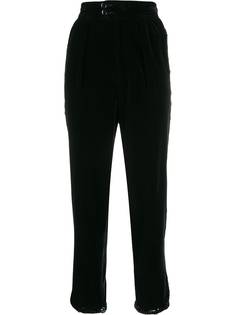 Yves Saint Laurent Pre-Owned брюки 1980-х годов с пайетками