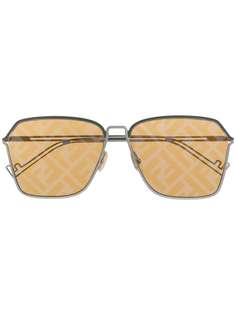 Fendi Eyewear солнцезащитные очки с логотипом FF
