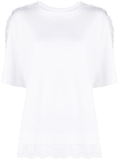 Simone Rocha футболка с вышивкой