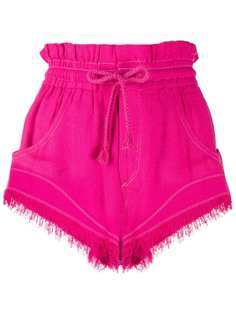 Isabel Marant шорты с бахромой