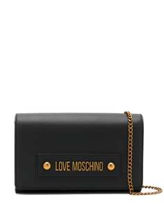 Love Moschino сумка на плечо с логотипом и цепочкой