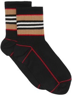 Burberry носки в полоску Icon Stripe