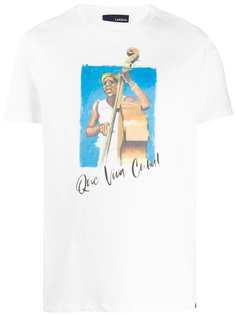Lardini футболка с принтом Que Viva Cuba!