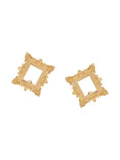 Moschino массивные серьги