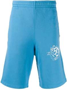 Off-White multi symbols sweat shorts