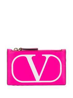 Valentino кошелек для монет Valentino Garavani с логотипом VLogo