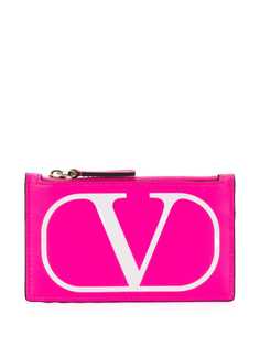 Valentino кошелек для монет Valentino Garavani с логотипом VLogo