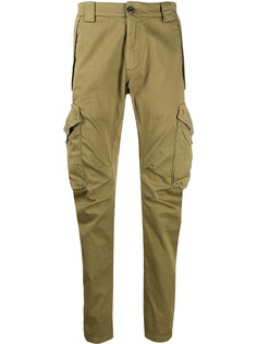 C.P. Company брюки с жатым эффектом