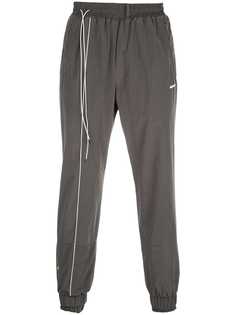 Ader Error drawstring detail track pants