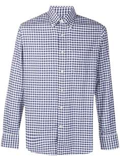 Canali рубашка в клетку гингем