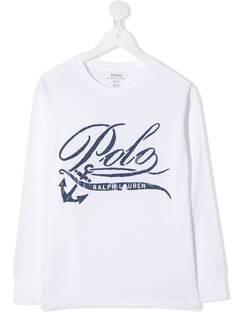 Ralph Lauren Kids logo print T-shirt