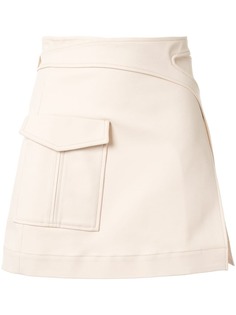 Dion Lee мини-юбка с карманом