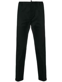 Dsquared2 строгие брюки кроя слим