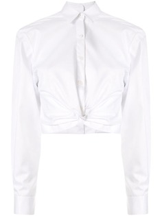 Dion Lee рубашка с драпировкой