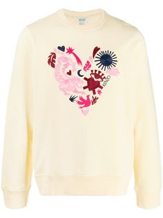 Kenzo толстовка с вышитым логотипом