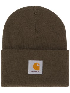Carhartt WIP шапка бини с нашивкой-логотипом