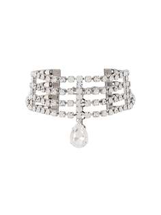 Alessandra Rich crystal-embellished choker necklace