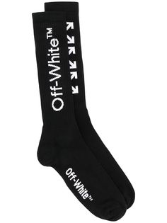 Off-White носки с логотипом