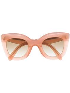 Celine Eyewear солнцезащитные очки в массивной оправе