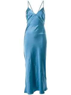 Suboo платье-комбинация Jean с завязками