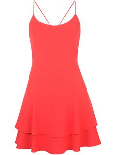 Alice+Olivia платье мини Palmira с оборками