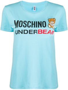 Moschino футболка с принтом Teddy Bear