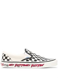 Vans слипоны 98 в клетку