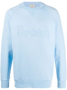 Maison Kitsuné толстовка Parisien с круглым вырезом