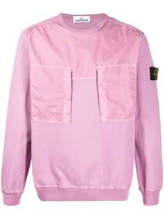 Stone Island patch pockets sweatshirt