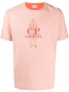 C.P. Company футболка с логотипом