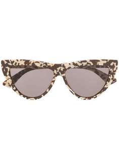 Bottega Veneta teardrop frame sunglasses