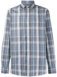 Ermenegildo Zegna рубашка в клетку
