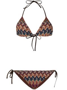 Mc2 Saint Barth Elea crochet-knit bikini