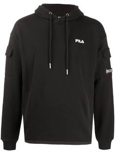 Fila logo printed hoodie