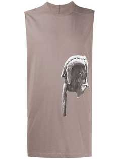 Rick Owens graphic print vest