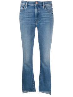 Mother cropped slim-fit jeans