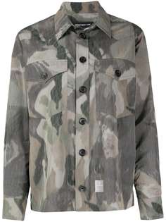 Department 5 camouflage print shirt