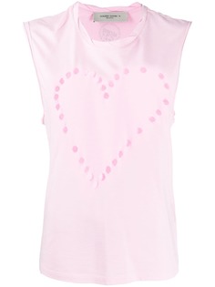 Golden Goose cutout heart tank top