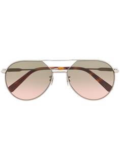 Brioni aviator-frame sunglasses
